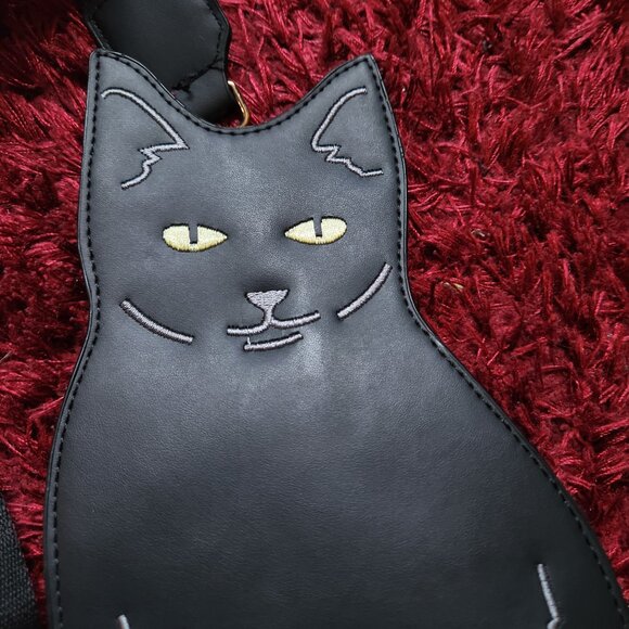 Black cat small bag - Picture 3 of 4